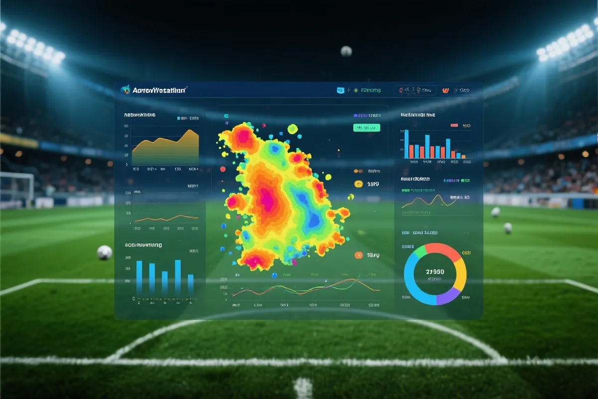 足球赛事数据与赔率解读可视化示意图